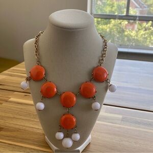 ✨🆕✨Vintage Orange Multi Layer Statement Necklace
